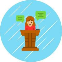 Speech Vector Icon Design