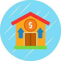 House Value Vector Icon Design