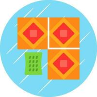 Tiles Cleaning Vector Icon Design