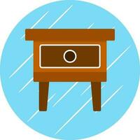 Night Stand Vector Icon Design