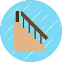 Stair Vector Icon Design