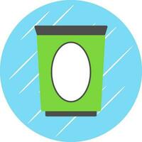 Dustbin Vector Icon Design