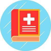 Medical book Vector Icon Design