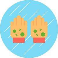 Dirty hands Vector Icon Design