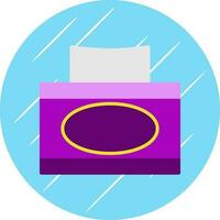 Tissue box Vector Icon Design