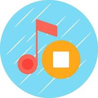 Stop button Vector Icon Design