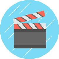 Clapperboard Vector Icon Design