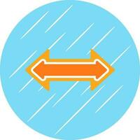 Double arrow Vector Icon Design