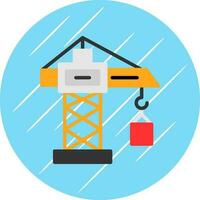 Crane Vector Icon Design
