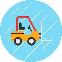 Forklift Vector Icon Design