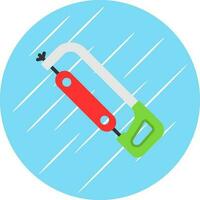 Hacksaw Vector Icon Design