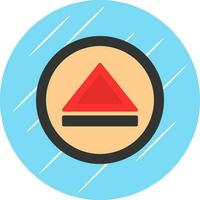 Eject Vector Icon Design