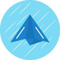 Paper Plane Vector Icon Design