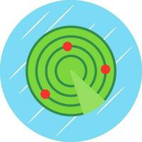 Radar Vector Icon Design