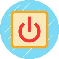 Power Button Off Vector Icon Design