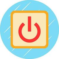 Power Button Off Vector Icon Design