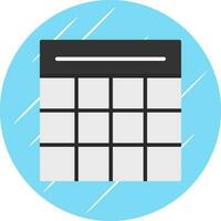 Table Grid Vector Icon Design
