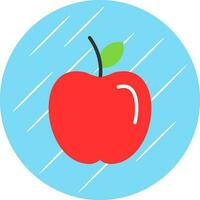 manzana Fruta vector icono diseño