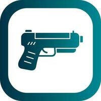 pistola vector icono diseño