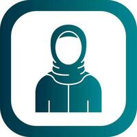 Arab woman Vector Icon Design