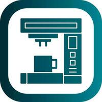 Coffee Machine Vector Icon Design