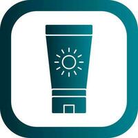 Sun block Vector Icon Design