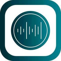 Sound waves Vector Icon Design