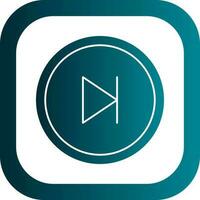 Skip Vector Icon Design