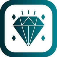 diseño de icono de vector de diamante