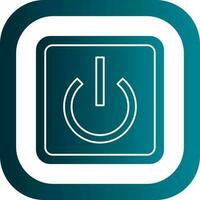 Power Button Off Vector Icon Design