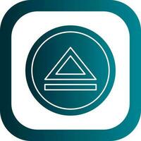 Eject Vector Icon Design