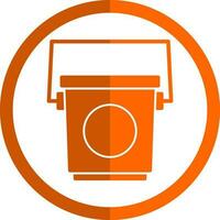 Bucket Vector Icon Design