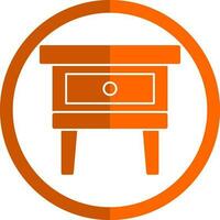 Night Stand Vector Icon Design