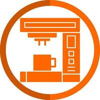 Coffee Machine Vector Icon Design