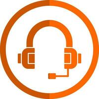 Headset Vector Icon Design