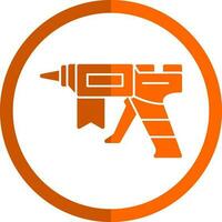 Glue gun Vector Icon Design