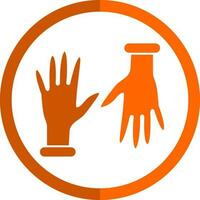 Gloves Vector Icon Design