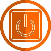 Power Button Off Vector Icon Design