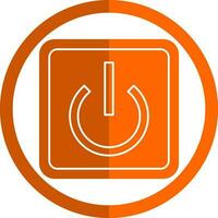 Power Button Off Vector Icon Design