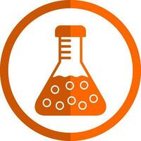 Flask Vector Icon Design