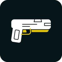 diseño de icono de vector de pistola