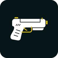 Pistol Vector Icon Design