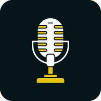 Microphone Vector Icon Design