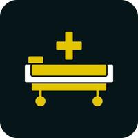 Stretcher Vector Icon Design