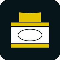 Tissue box Vector Icon Design