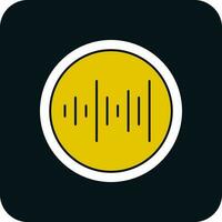 Sound waves Vector Icon Design