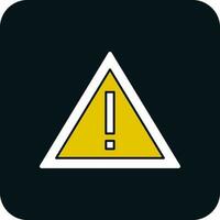 Alert Vector Icon Design