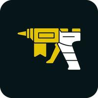 Glue gun Vector Icon Design