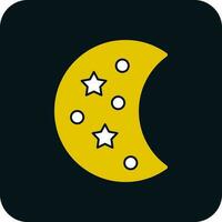 Moon Phase Vector Icon Design