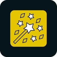 Magic Wand Vector Icon Design